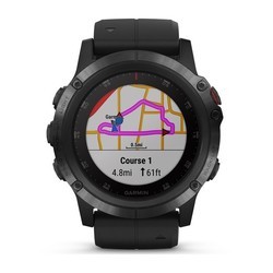 Носимый гаджет Garmin Fenix 5X Plus (синий)