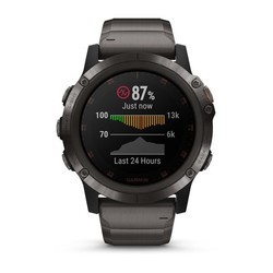 Носимый гаджет Garmin Fenix 5X Plus (синий)