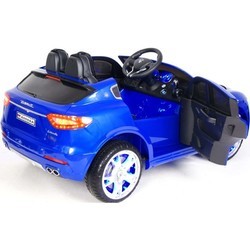 Детский электромобиль RiverToys A008AA (синий)