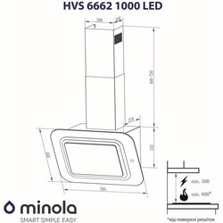 Вытяжка Minola HVS 6662