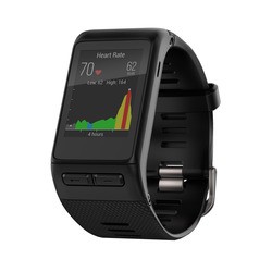 Носимый гаджет Garmin Vivoactive HR (черный)