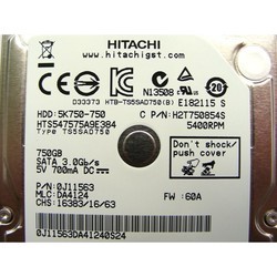 Жесткий диск Hitachi HTS547550A9E384