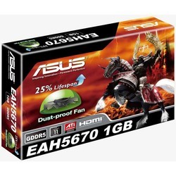 Видеокарты Asus Radeon HD 5670 EAH5670/DI/1GD5