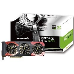 Видеокарта Manli GeForce GTX 1070 Ti Triple Cooler