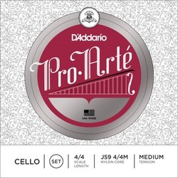 Струны DAddario Pro-Arte Cello 4/4 Medium