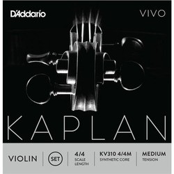 Струны DAddario Kaplan Violin Vivo 4/4 Medium