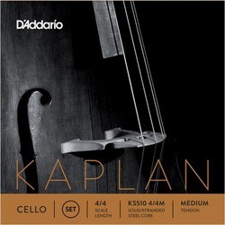 Струны DAddario Kaplan Cello 4/4 Medium