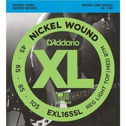 Струны DAddario XL Nickel Wound Bass SL 45-105