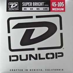 Струны Dunlop Super Bright Steel Bass 45-105
