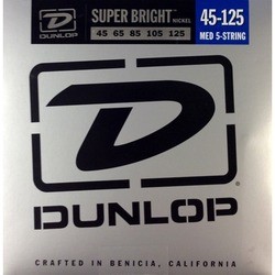 Струны Dunlop Super Bright Nickel Wound 5-String Bass 45-125