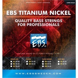 Струны EBS Titanium Nickel 40-100