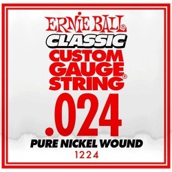 Струны Ernie Ball Single Pure Nickel Wound 24