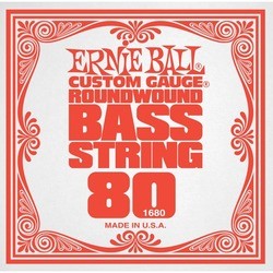 Струны Ernie Ball Single Nickel Wound Bass 80