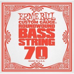 Струны Ernie Ball Single Nickel Wound Bass 70