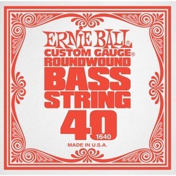Струны Ernie Ball Single Nickel Wound Bass 40