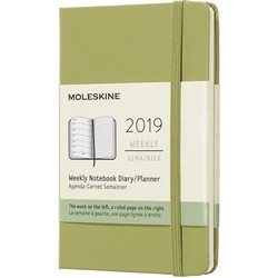 Ежедневник Moleskine Weekly Planner Pocket Mint
