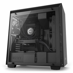 Корпус (системный блок) NZXT H700 (красный)