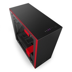 Корпус (системный блок) NZXT H700 (красный)