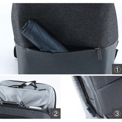 Рюкзак Xiaomi 90 Points Urban simple (серый)