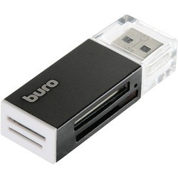 Картридер/USB-хаб Buro BU-CR-3104