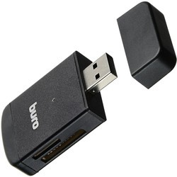 Картридер/USB-хаб Buro BU-CR-3103
