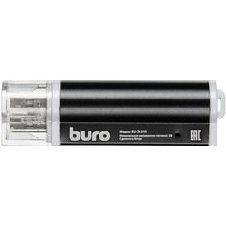 Картридер/USB-хаб Buro BU-CR-3101