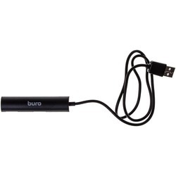 Картридер/USB-хаб Buro BU-HUB4-0.5-U2.0-Cross