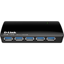 Картридер/USB-хаб D-Link DUB-1370