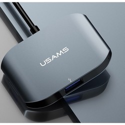 Картридер/USB-хаб USAMS US-SJ146
