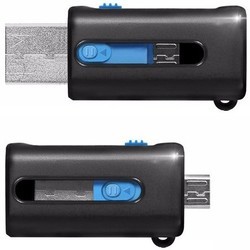 Картридер/USB-хаб A-Data OTG microReader