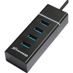 Картридер/USB-хаб Grand-X GH-412
