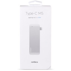 Картридер/USB-хаб Rombica Type-C M5