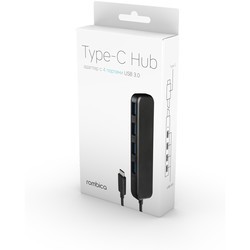 Картридер/USB-хаб Rombica Type-C Hub