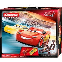 Автотрек / железная дорога Carrera GO! Disney Cars 3 Fast Friends