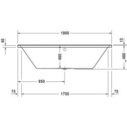 Ванна Duravit P3 Comforts