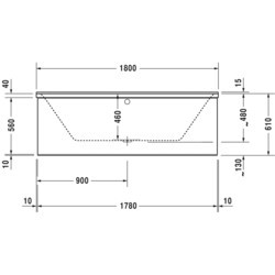 Ванна Duravit P3 Comforts