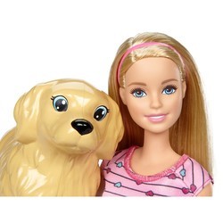 Кукла Barbie Newborn Pups and Pets FDD43
