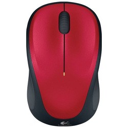 Мышка Logitech Wireless Mouse M235 (красный)