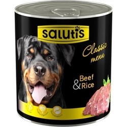 Корм для собак Salutis Classic Menu Beef/Rice 0.36 kg