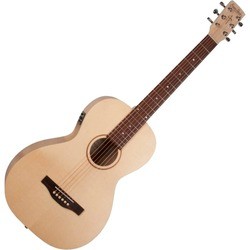 Акустические гитары Simon &amp; Patrick Trek Natural Solid Spruce Parlor SG IsysT