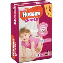 Подгузники Huggies Pants Girl 4 / 36 pcs