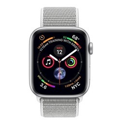 Носимый гаджет Apple Watch 4 Aluminum 40 mm (серебристый)