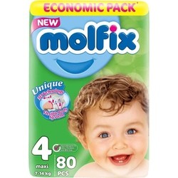 Подгузники Molfix Diapers 4 / 80 pcs