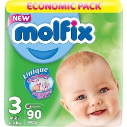 Подгузники Molfix Diapers 3 / 90 pcs