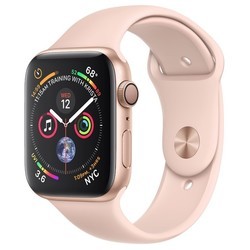 Носимый гаджет Apple Watch 4 Aluminum 44 mm (золотистый)