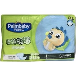 Подгузники Palmbaby Ultra Thin Diapers S / 72 pcs