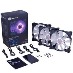 Система охлаждения Cooler Master MasterFan Pro 140 Air Flow RGB 1pcs. with Controller