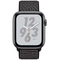 Носимый гаджет Apple Watch 4 Nike+ 44 mm Cellular (серый)