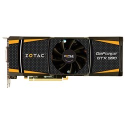 Видеокарты ZOTAC GeForce GTX 590 ZT-50501-10P