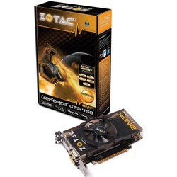 Видеокарты ZOTAC GeForce GTS 450 ZT-40502-10L